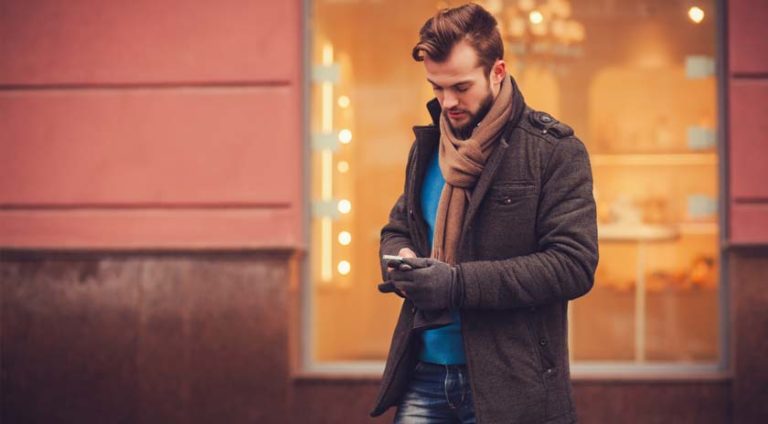 moda masculina em outono